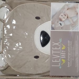 Levtex Bear change pad cover